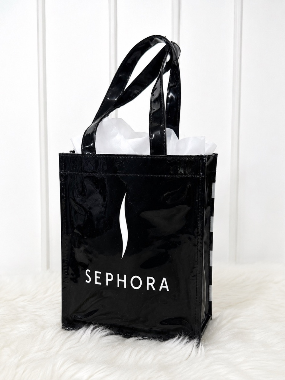 Sephora Black Reusable Tote Bag Mini Lunch Bag Back to School
